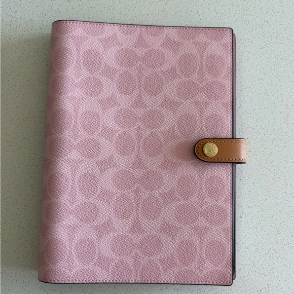 Coach Powder Pink Notebook - Picture 2 of 4